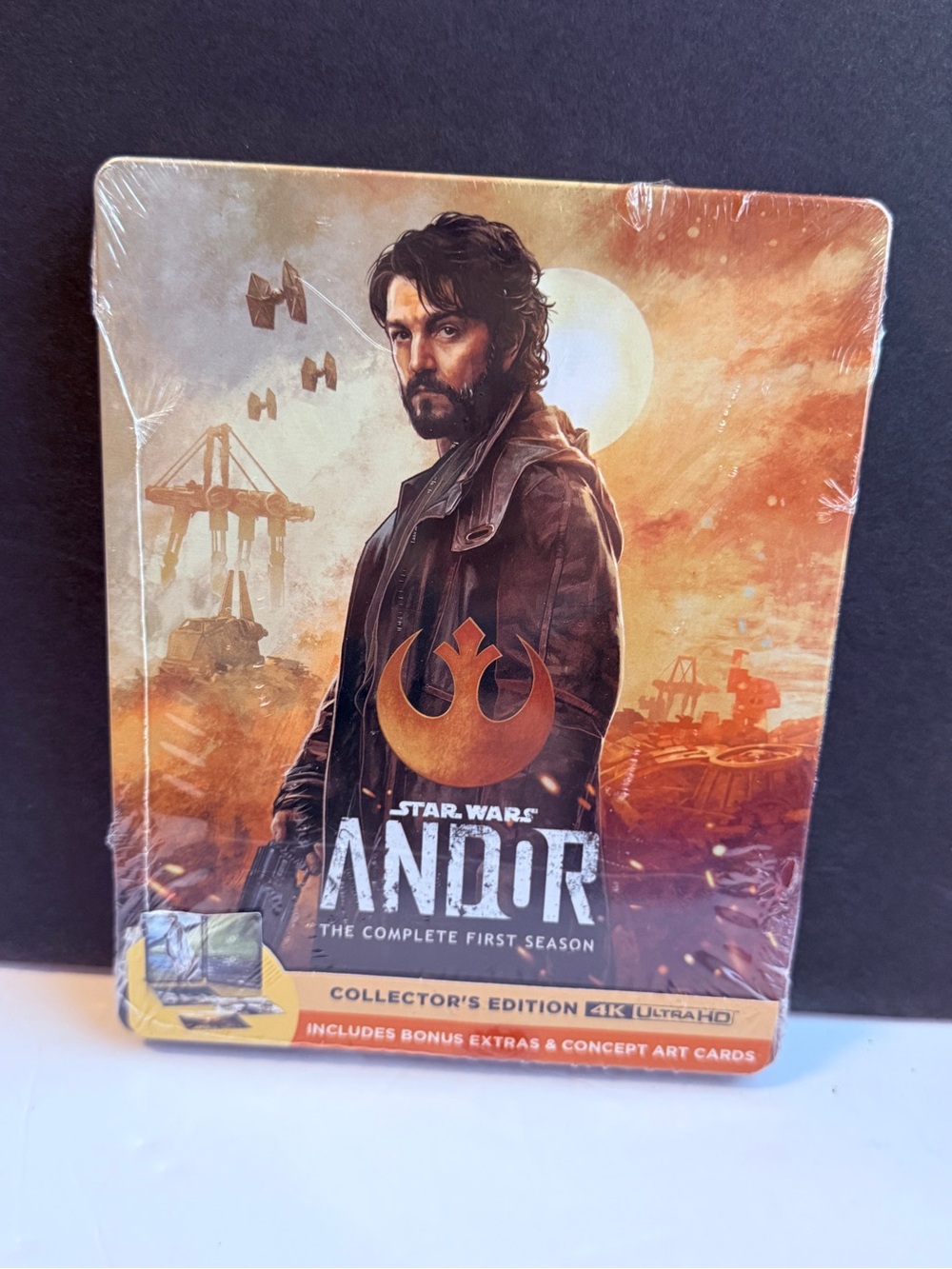 Star Wars Andor Season 1 4K UHD SteelBook Collector’s Edition New Sealed